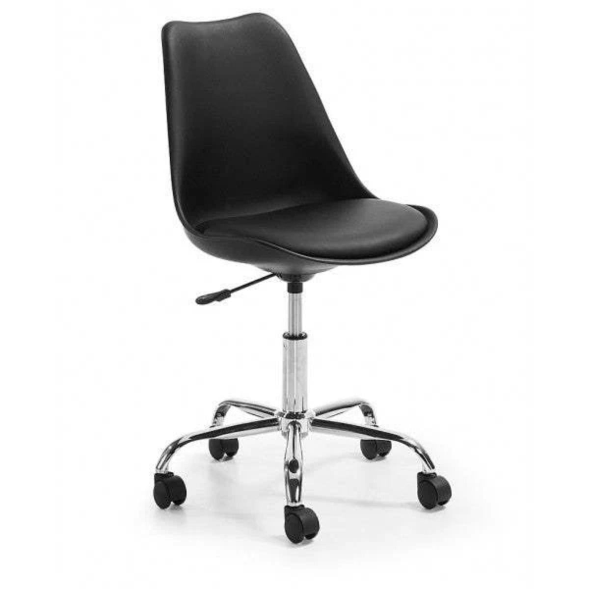 Silla De Oficina Tulip Negra