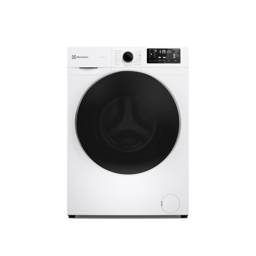 Lavarropas Carga Frontal Inverter Electrolux 7 Kg Blanco Elaf207w