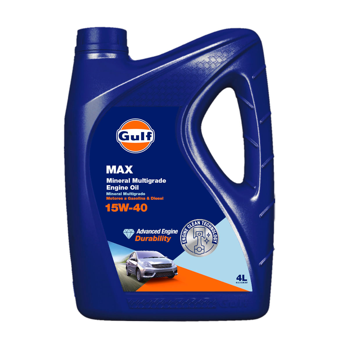Gulf Aceite Gulf Max 15w-40 x 4 lts