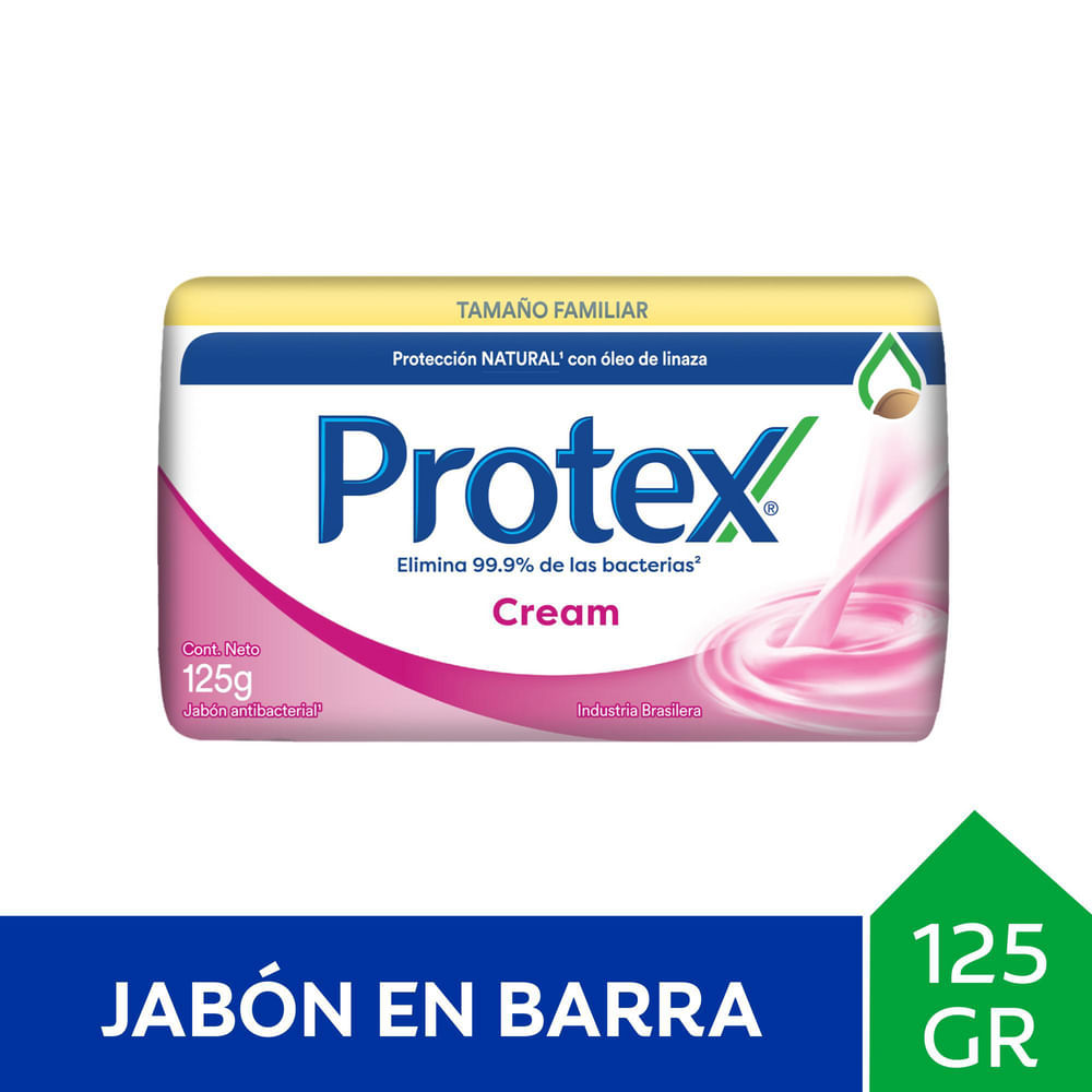 Jabón de tocador Protex Cream 125 grs