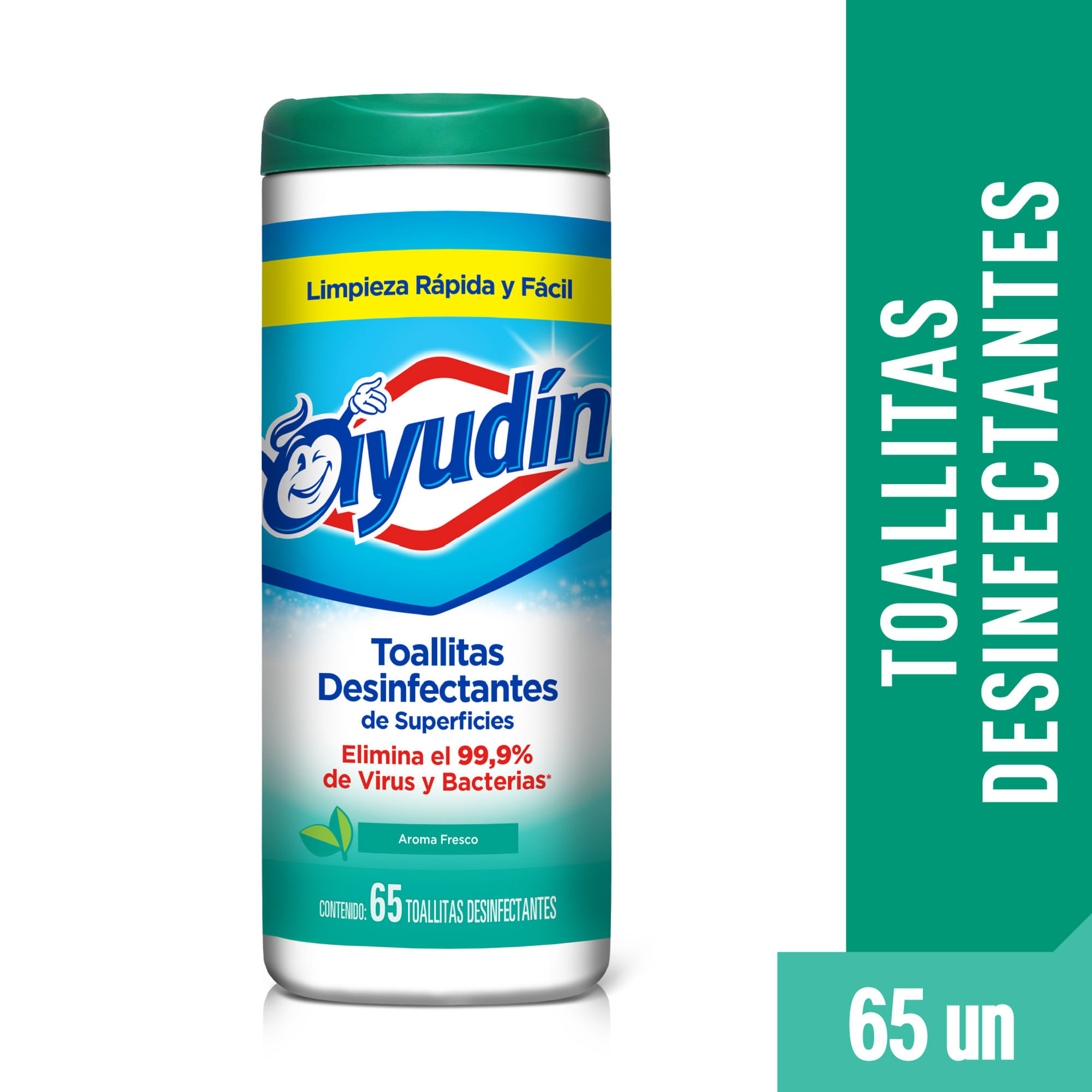 Toallitas Ayudin Desinfect Fresco 65un