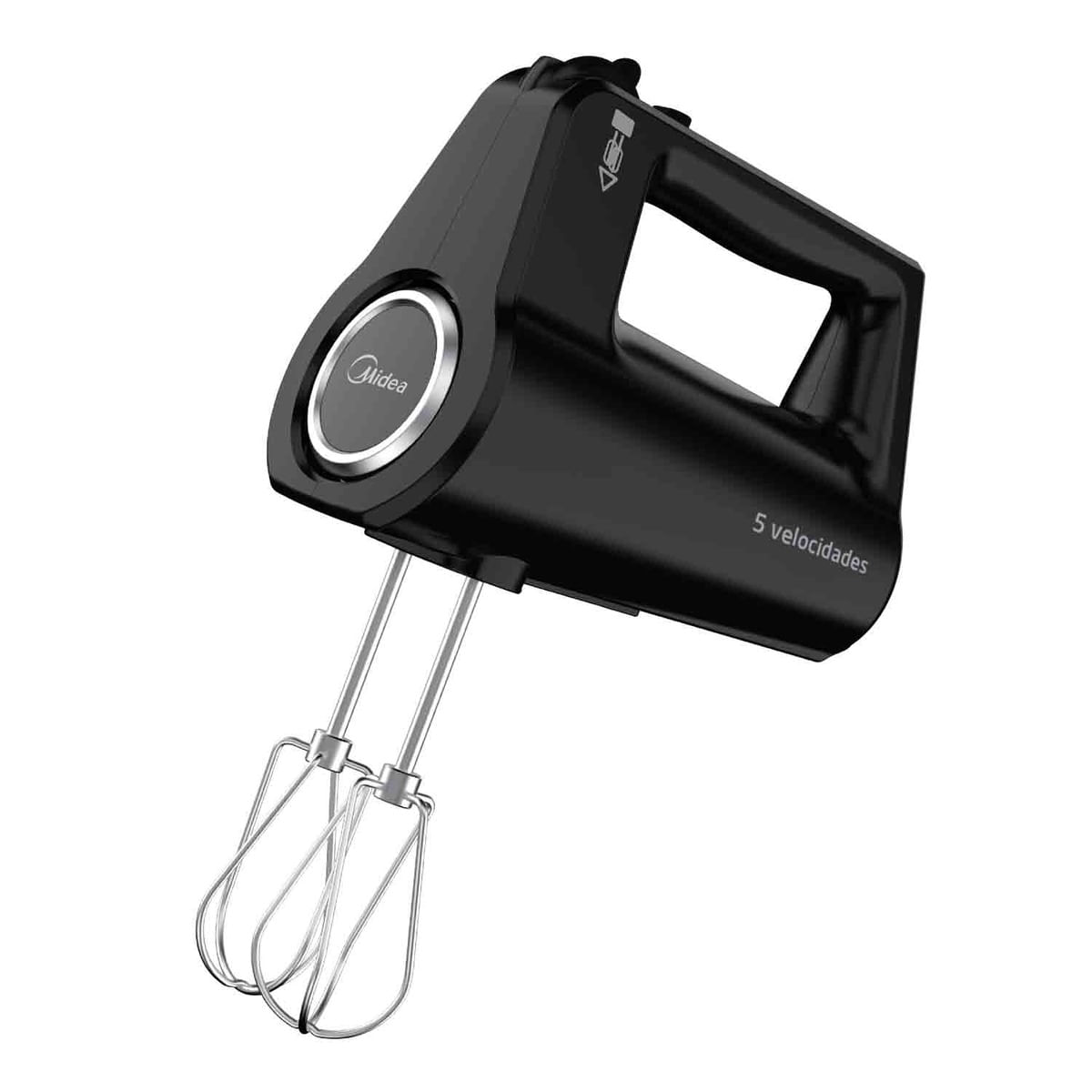 Batidora De Mano Midea/ Negra 400 W Color Negro Negro