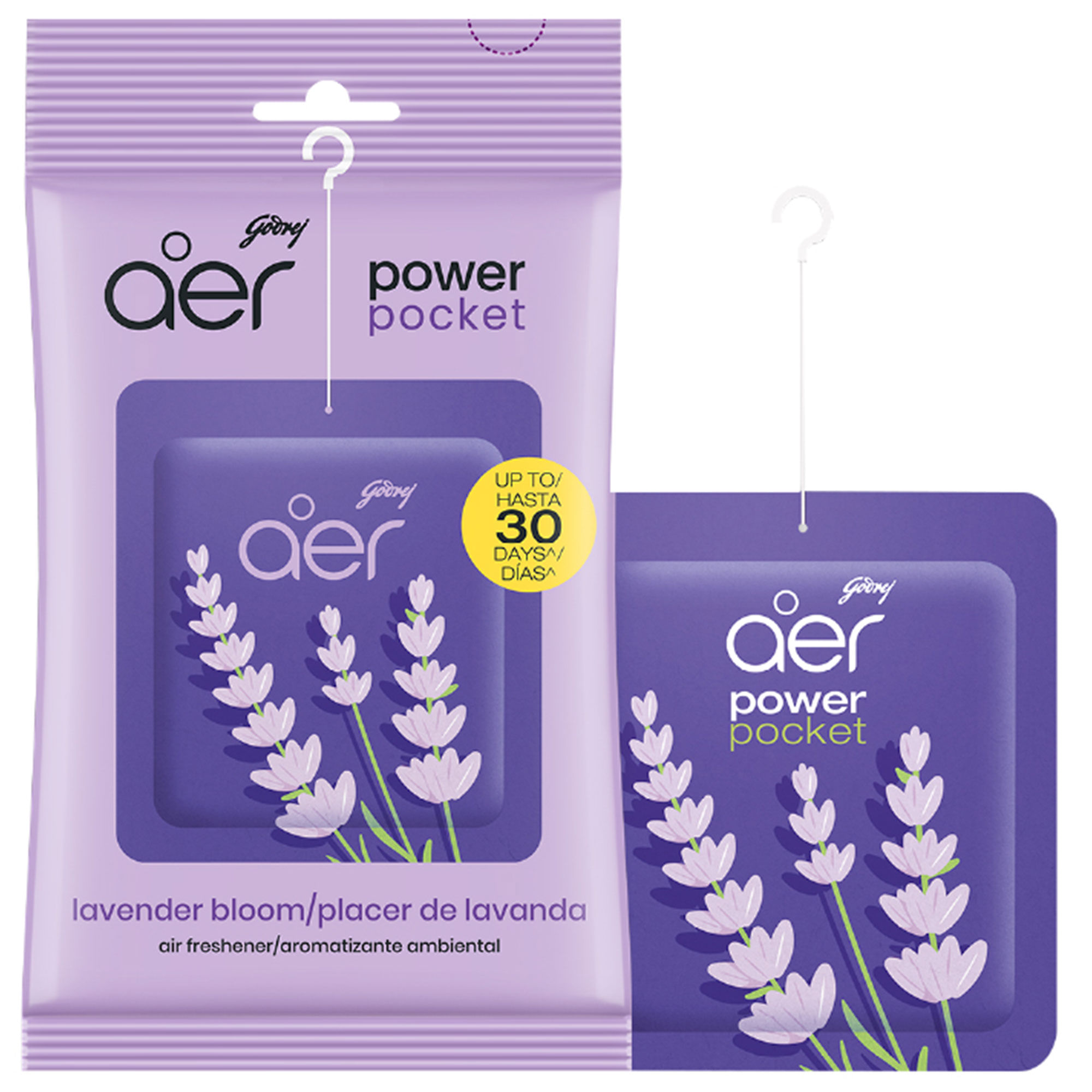 Aromatizante De Ambiente Aer Pocket Lavanda 10gr