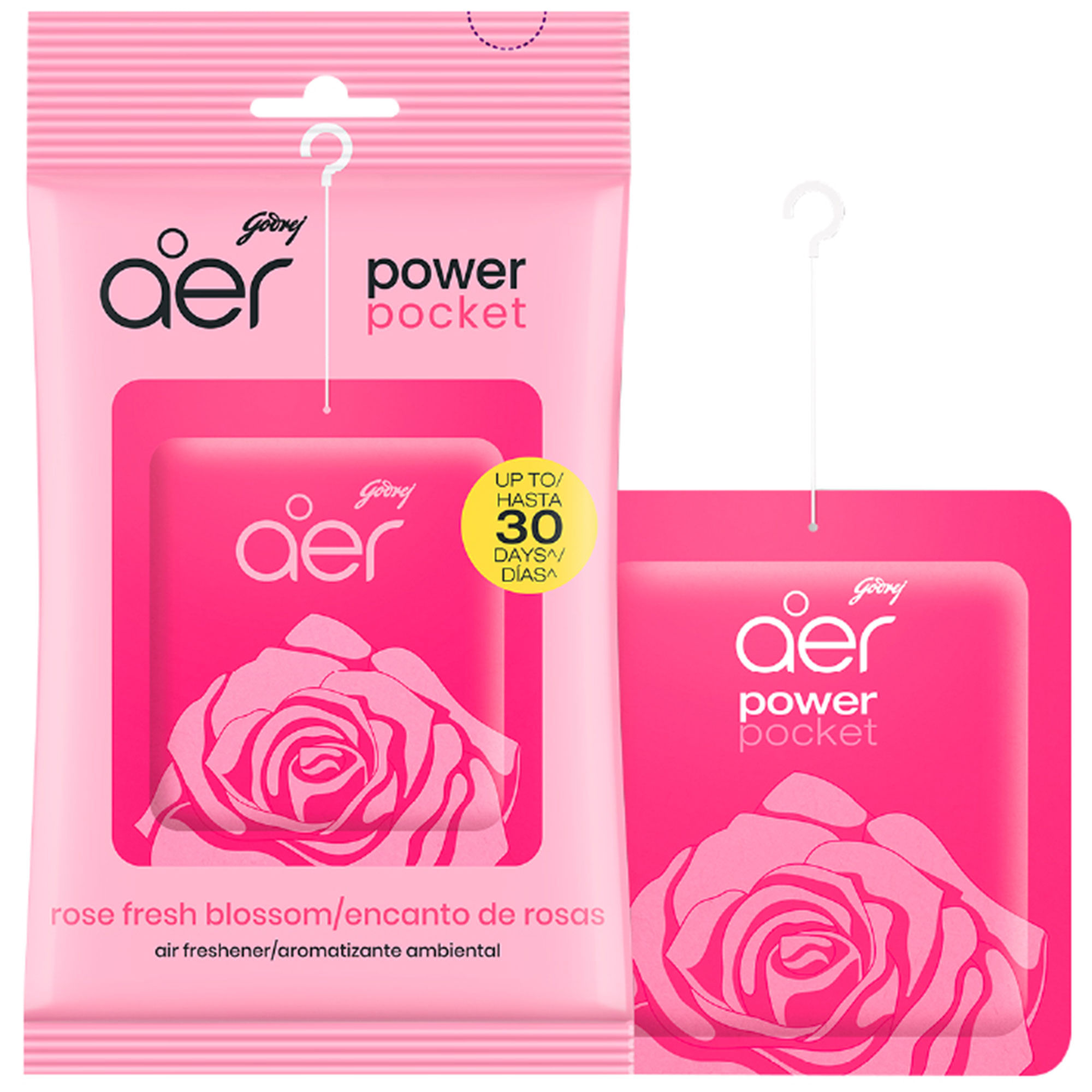 Aromatizante De Ambientes Aer Pocket Rosas 10gr