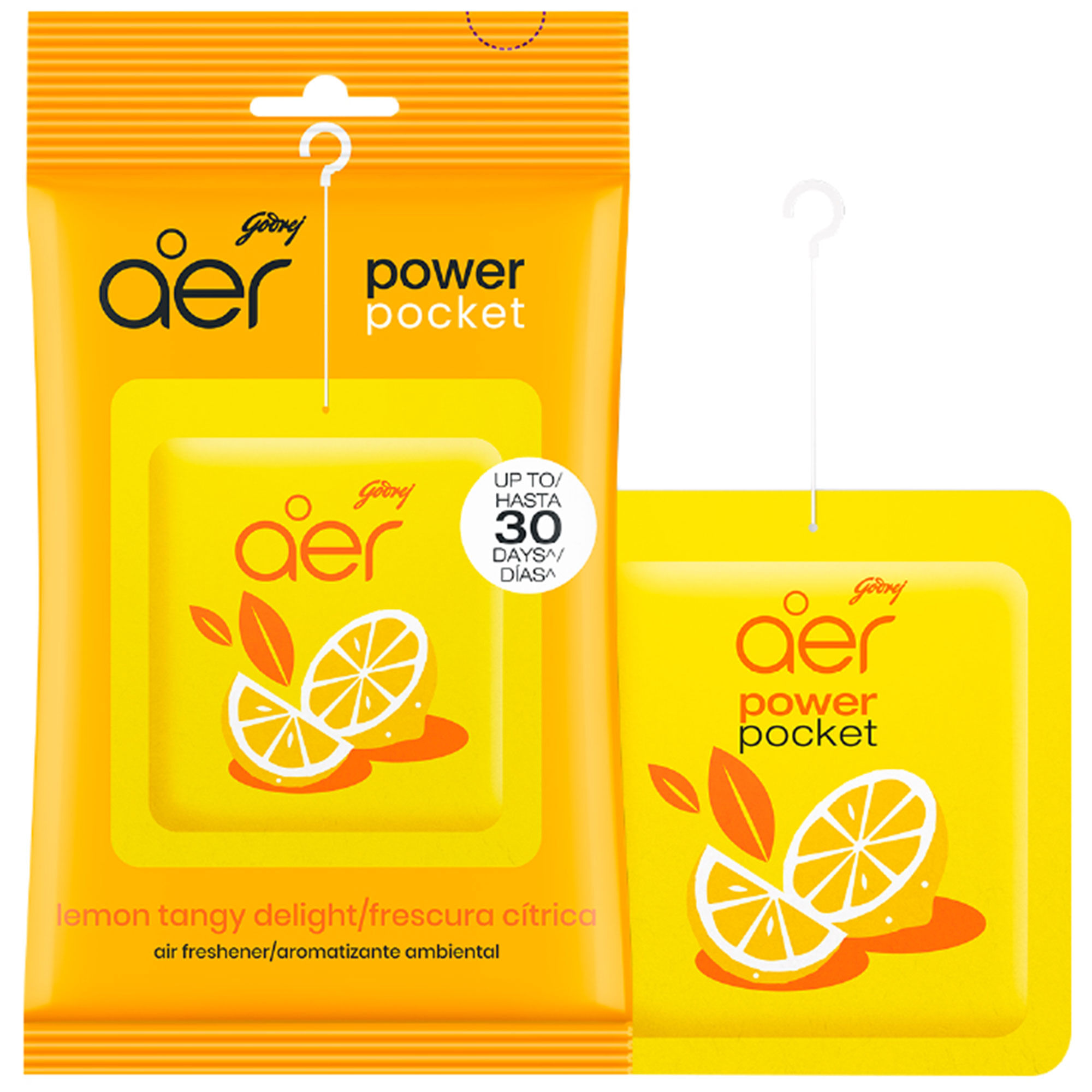 Aromatizante Aer Power Pocket Frescura Citrica 10gr
