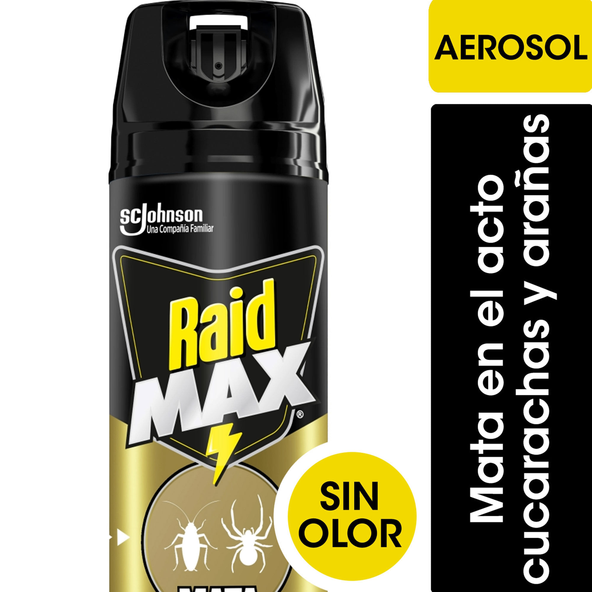 Insecticida Raid Max Cucarachas 360 Ml
