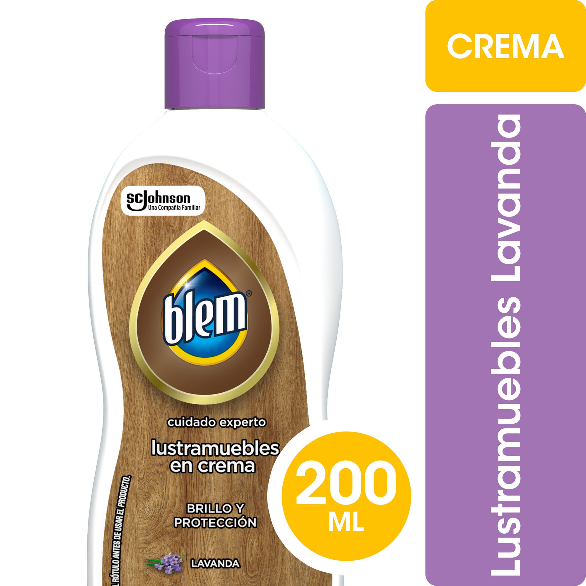 Lustramuebles en crema Blem 200 ml