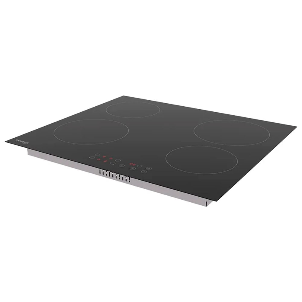 Anafe Vitrocerámico Maverick 60cm 6000W 4 Hornallas Control Táctil Vidrio Fácil Limpieza