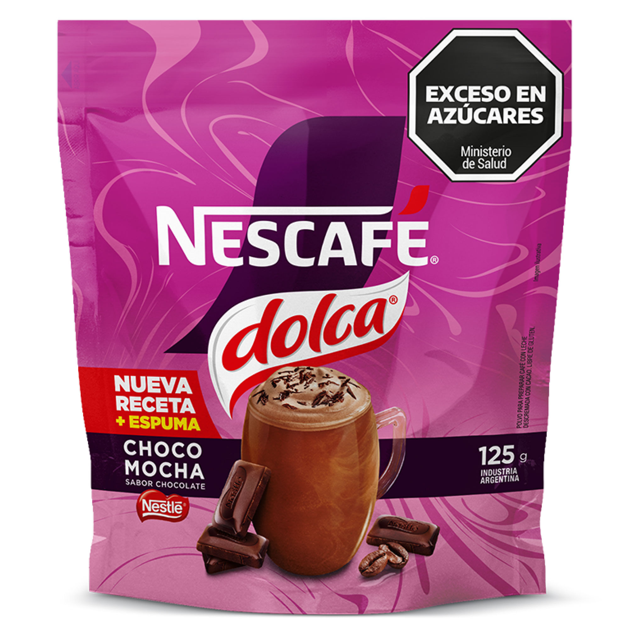 Café instantáneo cremoso Dolca Chocomocha 125 grs