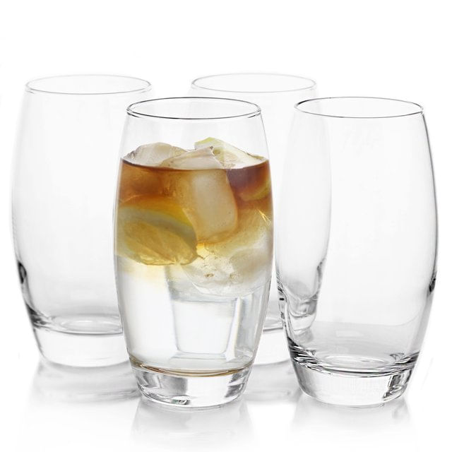 Set X 4 Vaso Vidrio Copa Agua Licuados Jugos 500 Ml Pasabahce