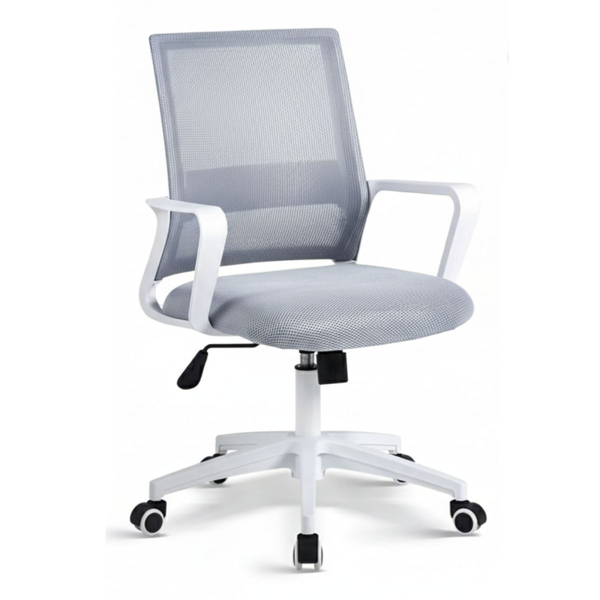 Silla De Oficina Ergonomica Mesh Sally Color Blanco