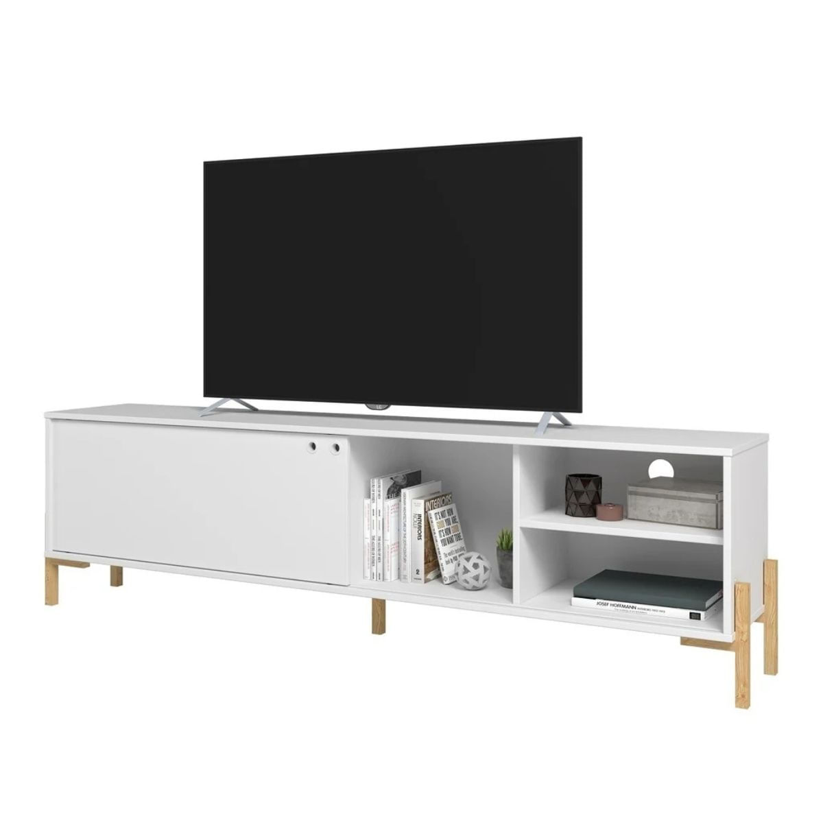 Rack Para Tv Molly Blanco