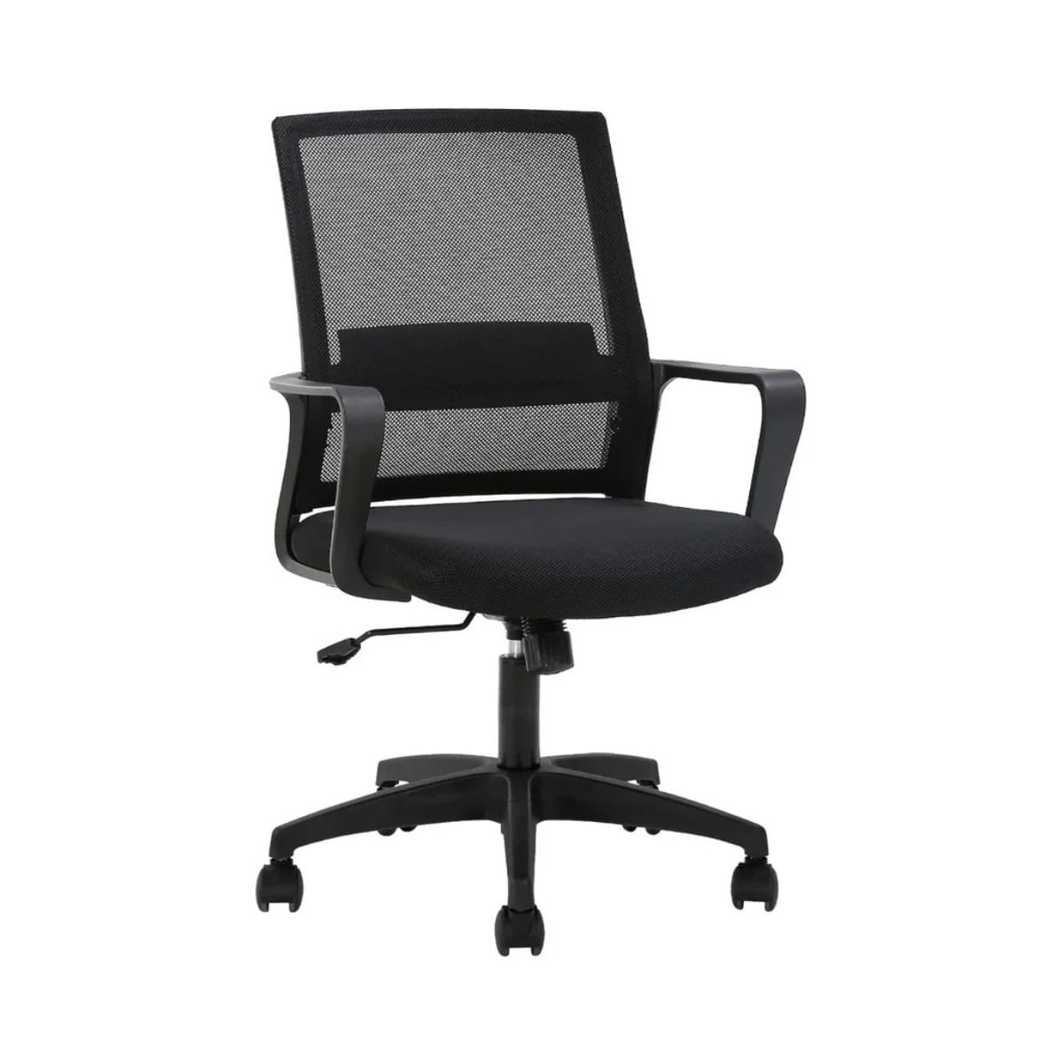 Silla De Oficina Ergonomica Mesh Sally Color Negro