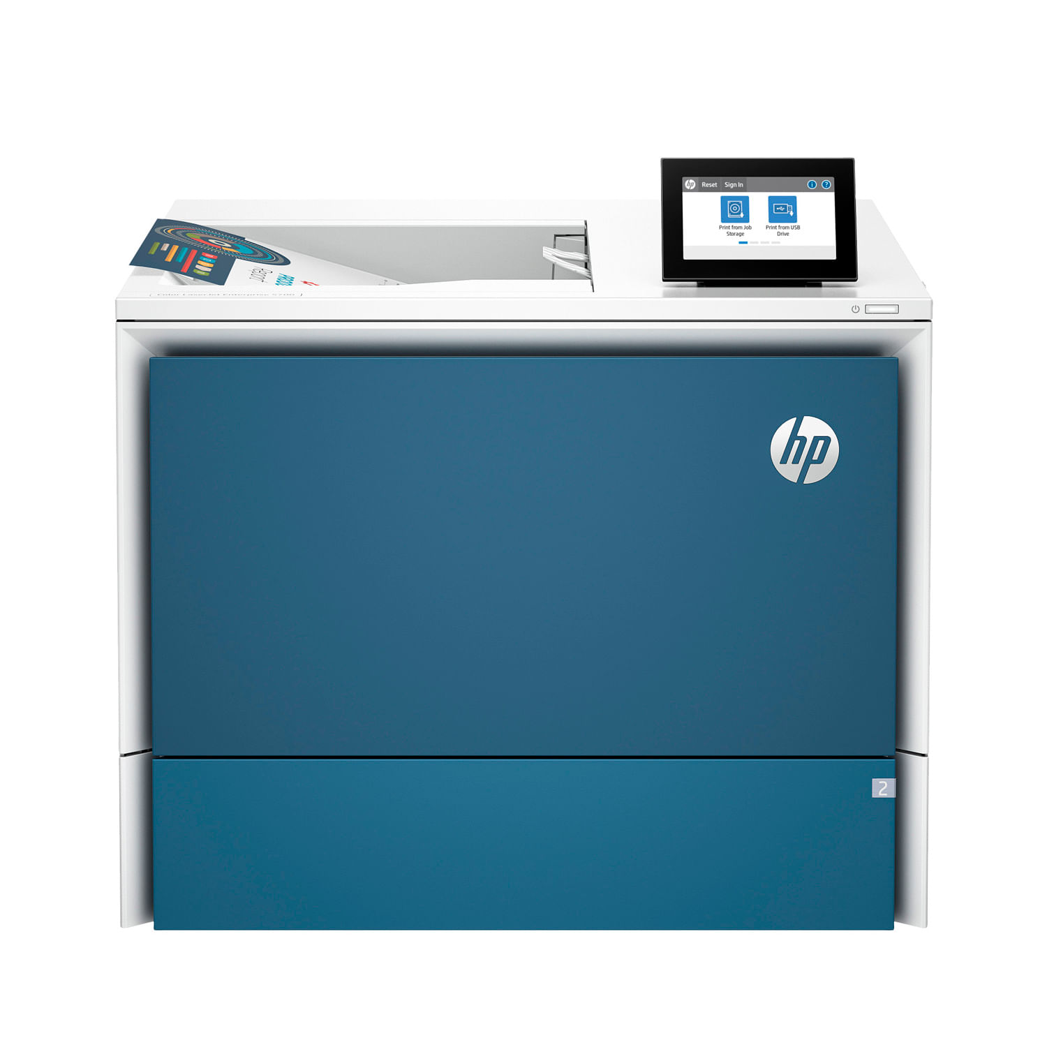 Impresora Laser Color Hp Enterprise 5700dn Duplex 6qn28a
