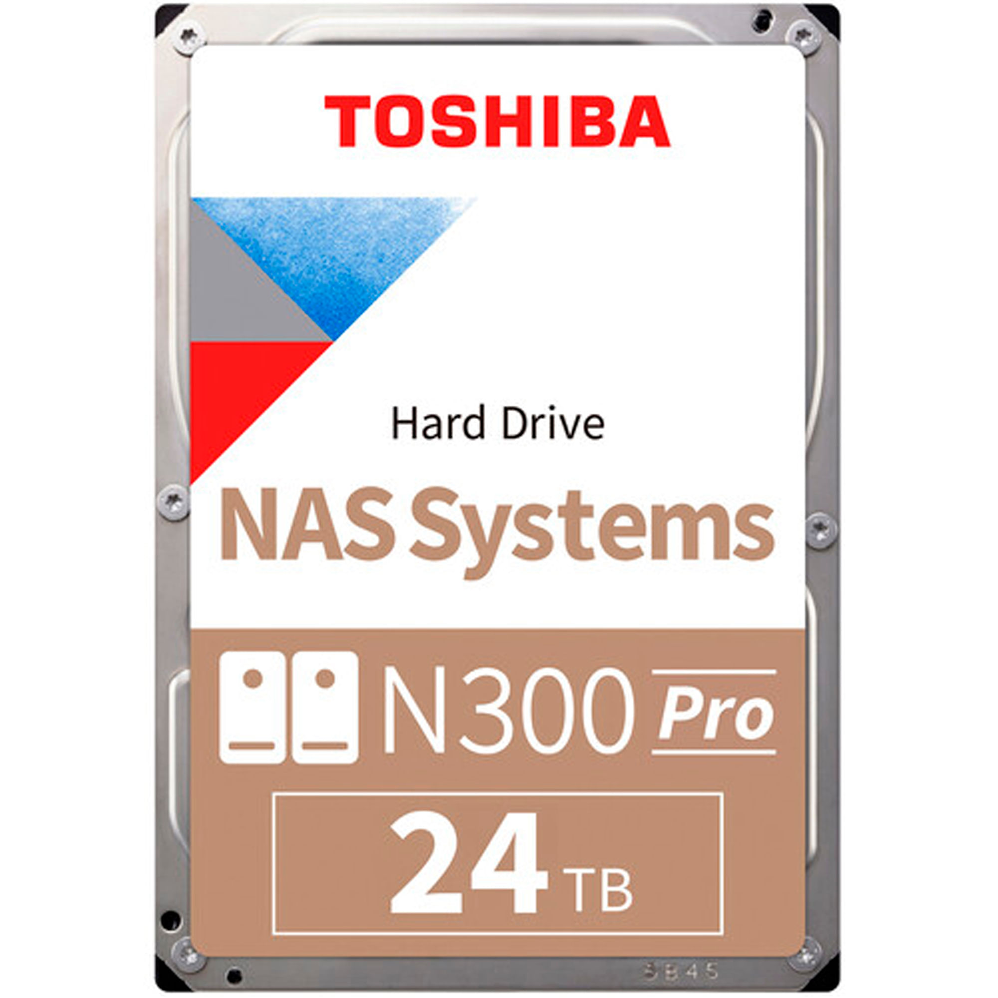 Disco Duro Hdd Toshiba N300 Pro 24tb Nas Sata 3.5” 7200rpm Cmr