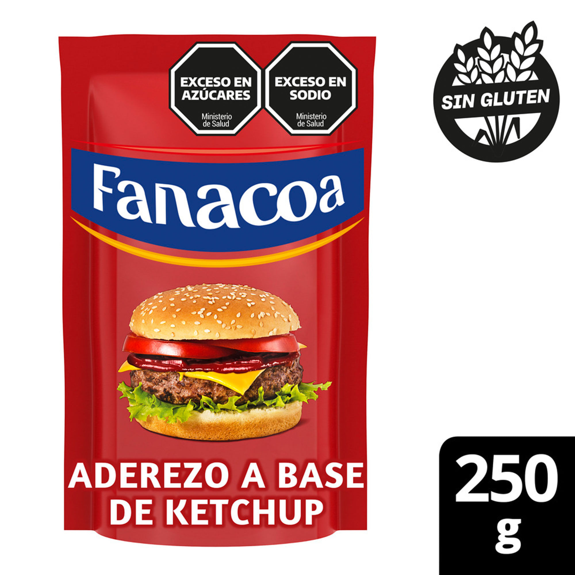 Ketchup Fanacoa doy pack 250 grs