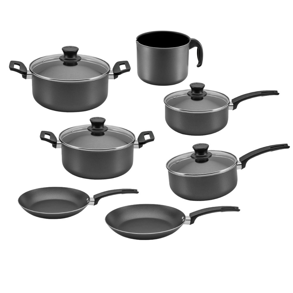 Bateria De Cocina 11 Piezas con Antiadherente Panelux