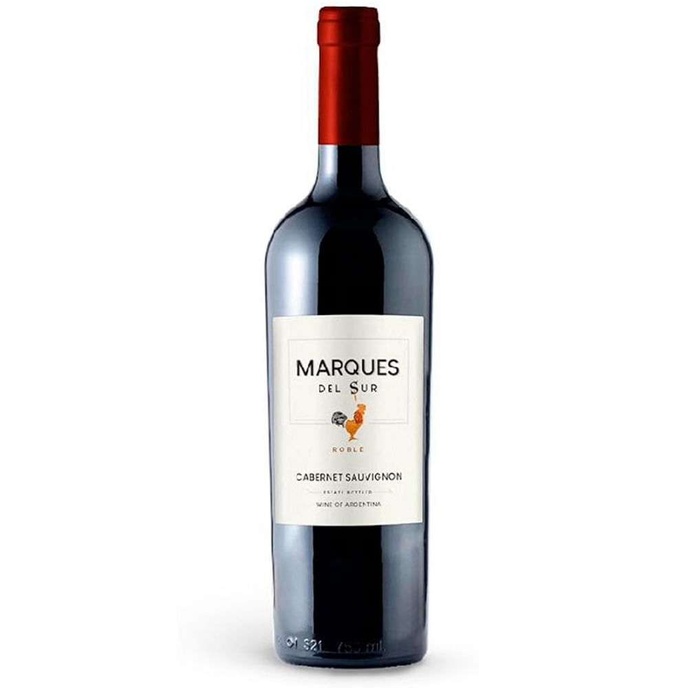 Vino tinto Cabernet Marques del Sur 750 ml