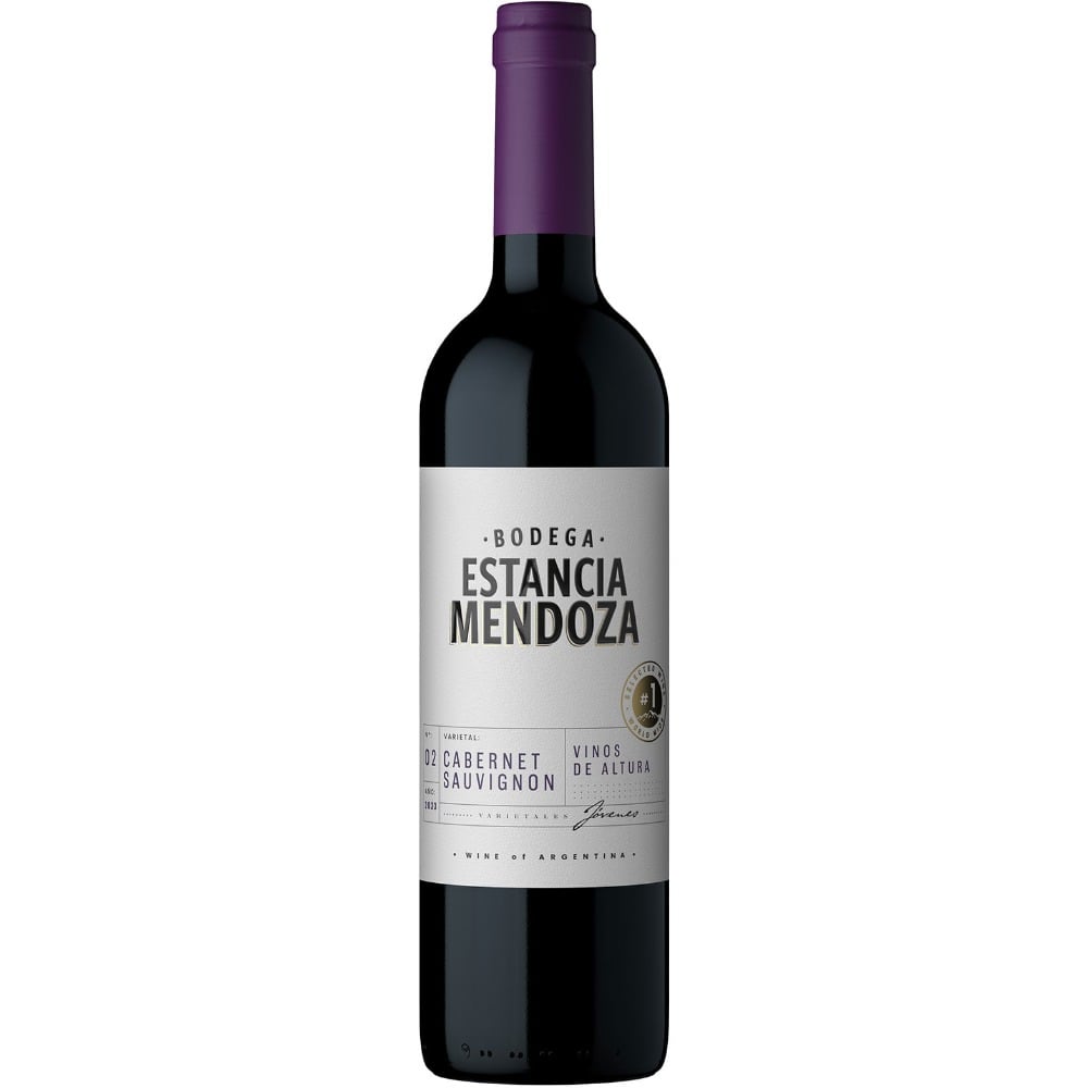 Vino tinto Cabernet Sauvignon Estancia Mendoza 750 ml