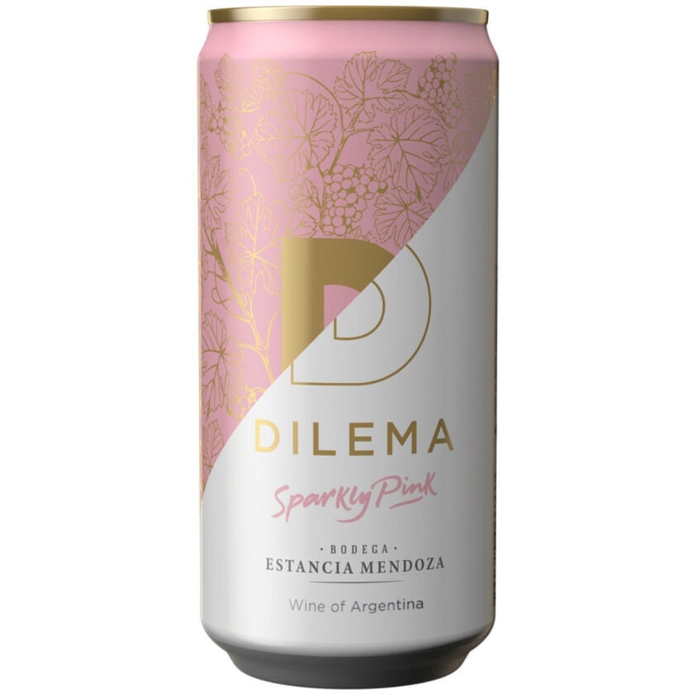 Vino blanco Sparkly Dilema pink Estancia Mendoza 269 ml