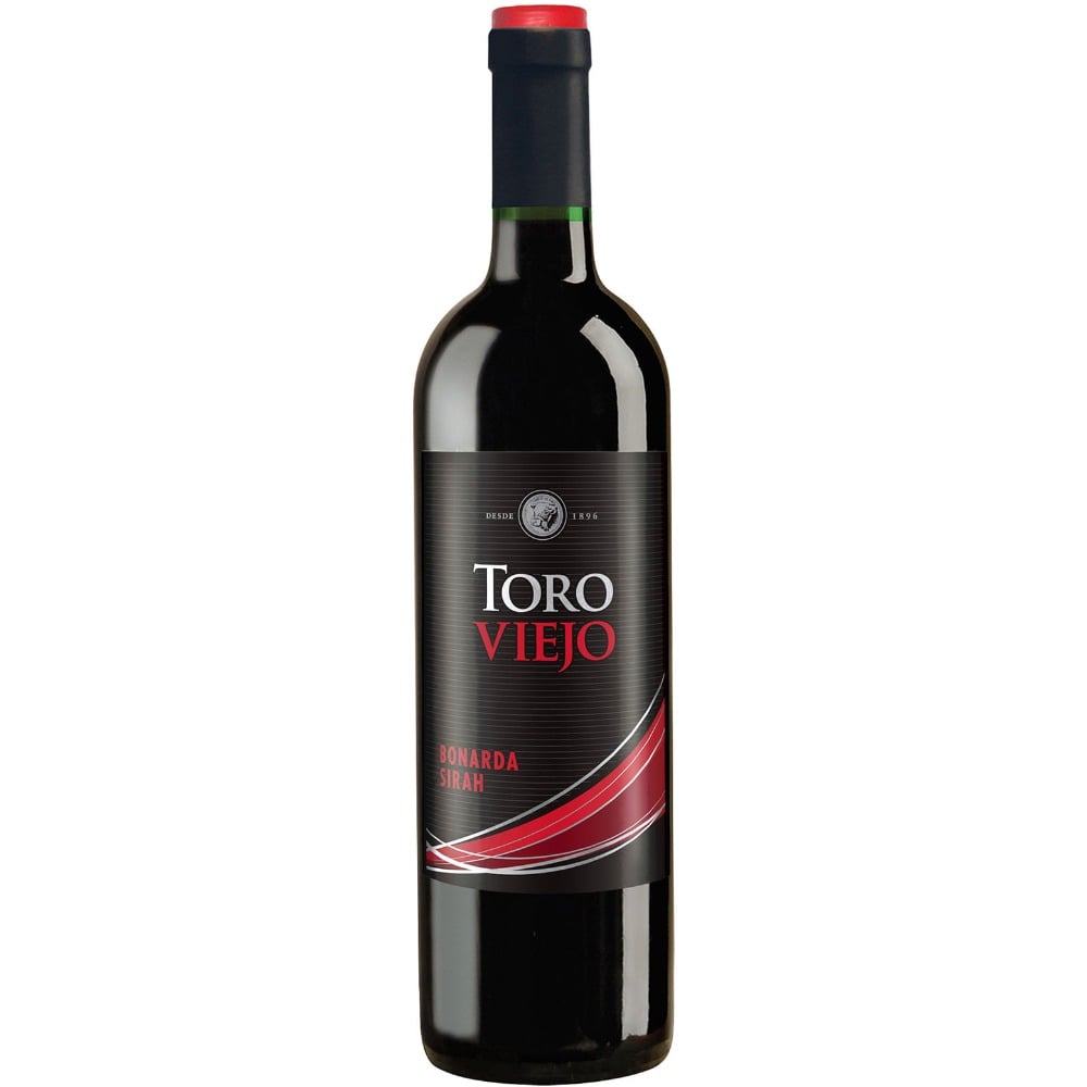 Vino tinto syrah Bonarda Toro Viejo en botella 750 cc.