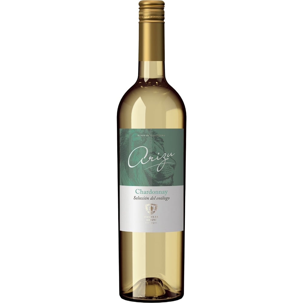 Vino blanco Chardonnay Familia Arizu 750 ml