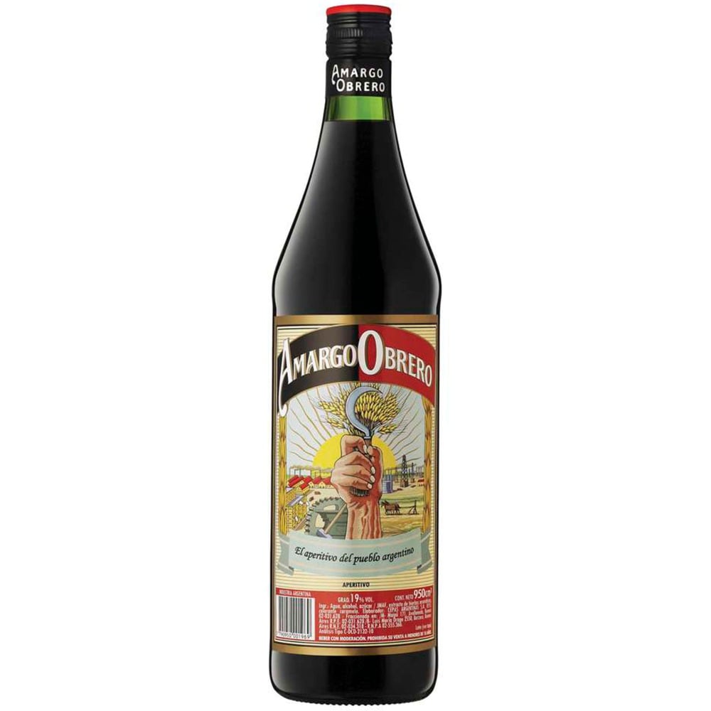 Aperitivo Amargo Obrero 950 Ml