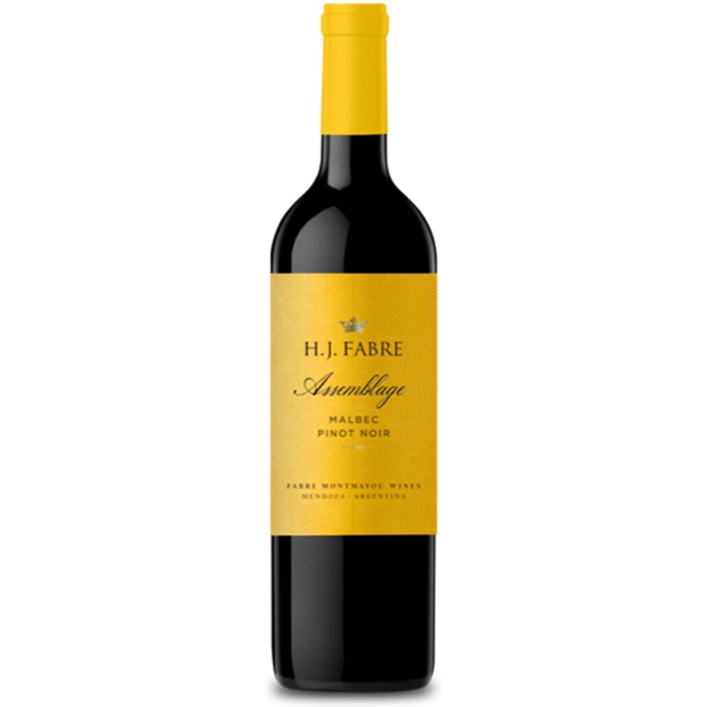 Vino tinto Pinot Noir H.J. Fabre 750 ml