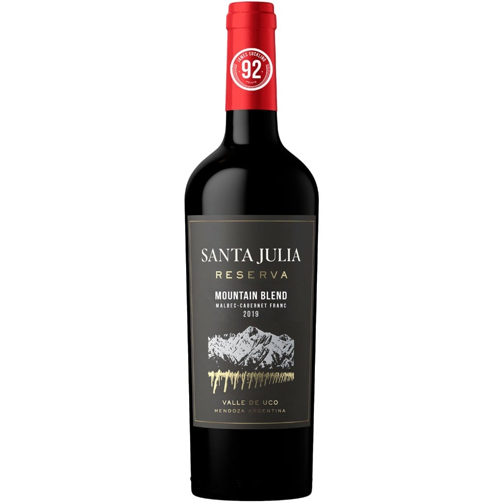 Vino tinto Blend Reserva Santa Julia 750 ml