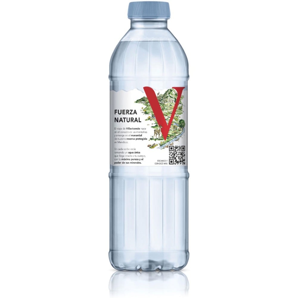 Agua mineral sin gas Villavicencio 500 ml