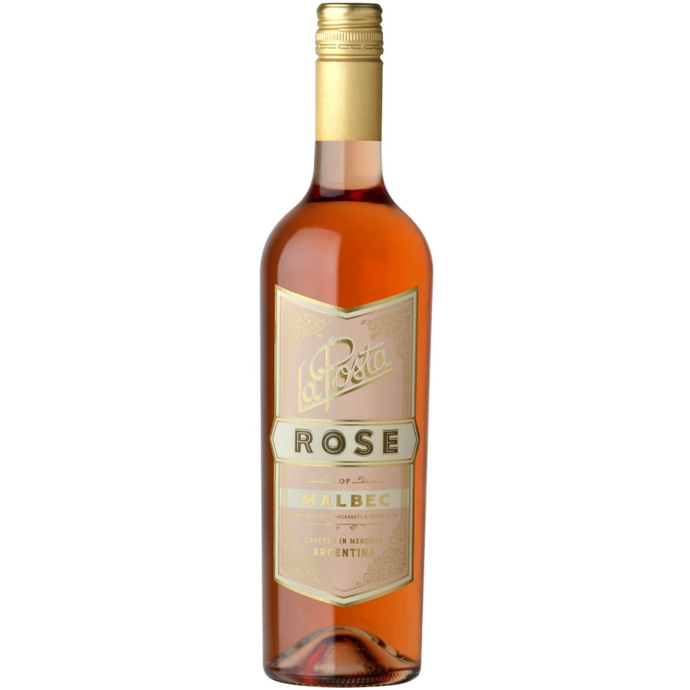 Vino rosado Rosé de Malbec La Posta 750 ml