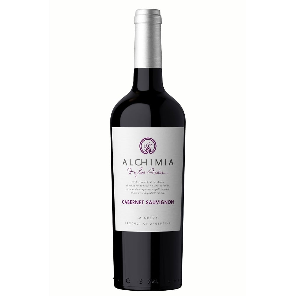 Vino tinto Cabernet Sauvignon Roble Alchimia 750 ml