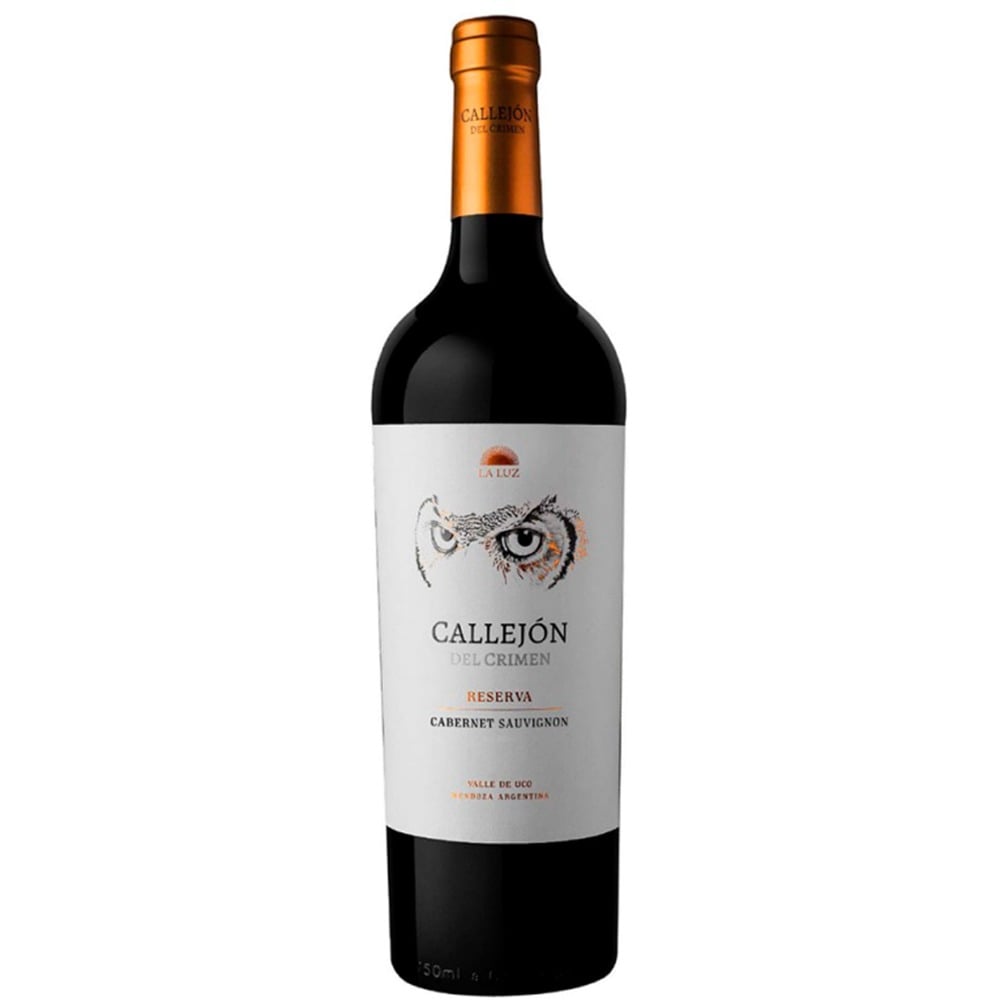 Vino tinto Cabernet Sauvignon Reserva Callejón del Crimen 750 ml