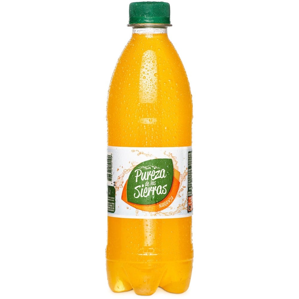 Agua saborizada sin gas Pureza de las Sierras de naranja 500 cc.