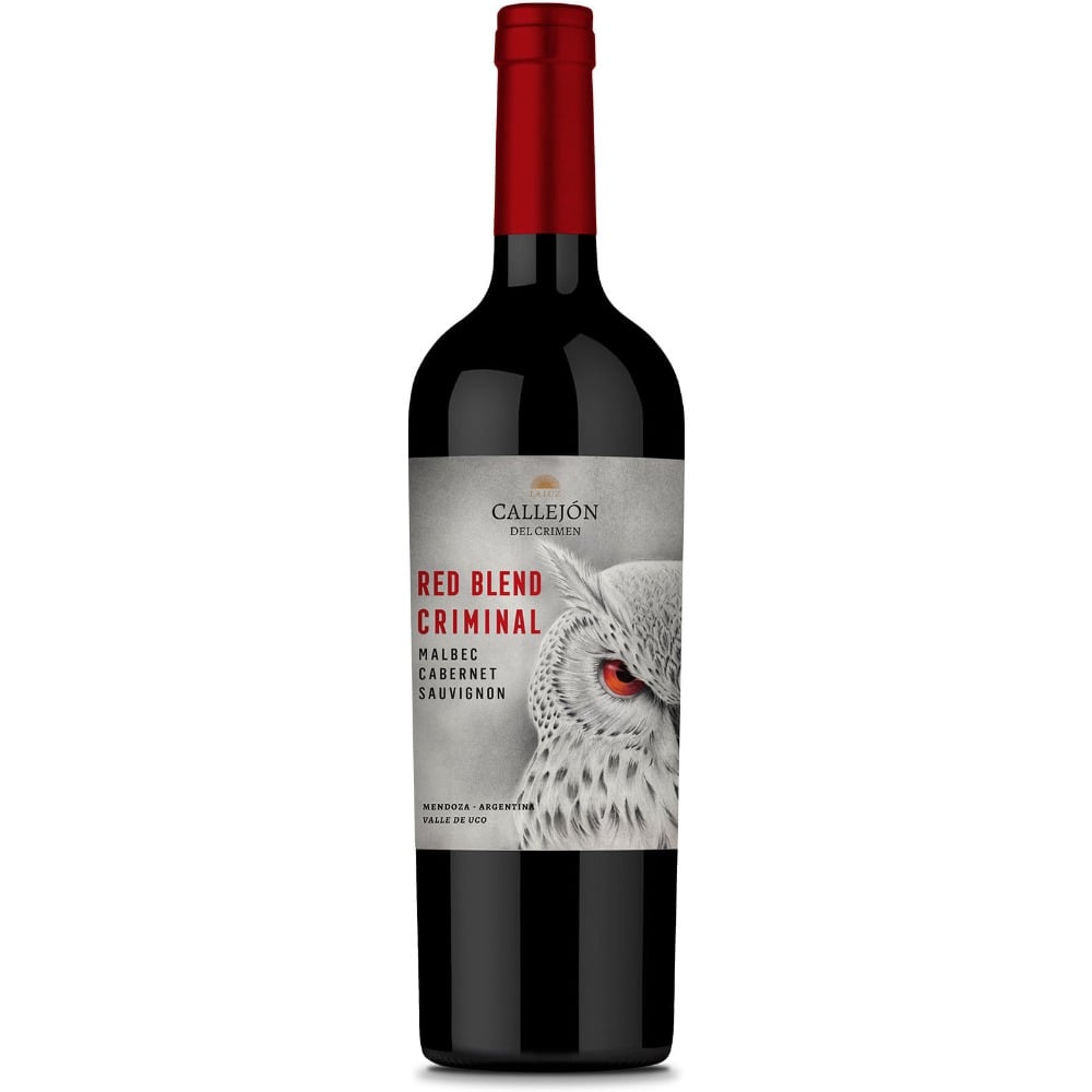 Vino tinto Red Blend Malbec Cabernet Sauvignon Criminal 750 ml