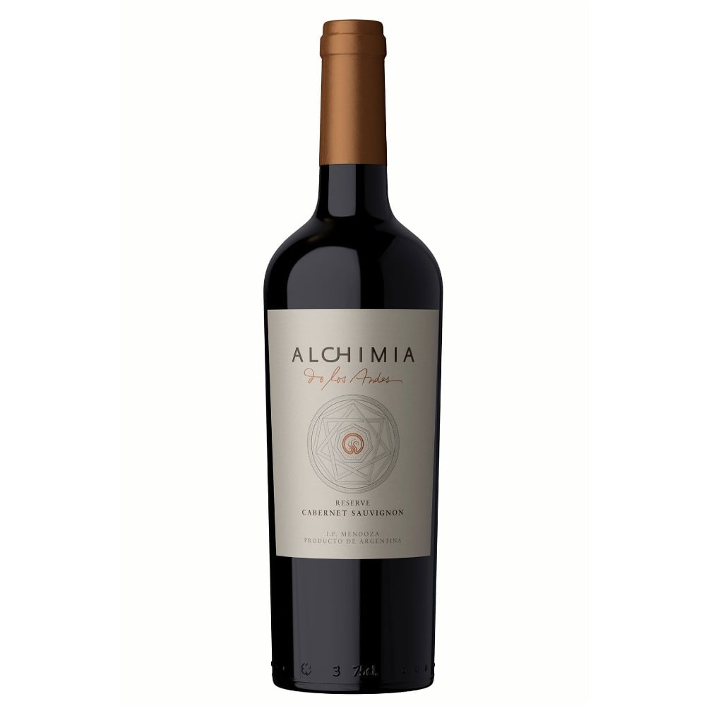 Vino tinto Cabernet Sauvignon Alchimia Reserve 750 ml