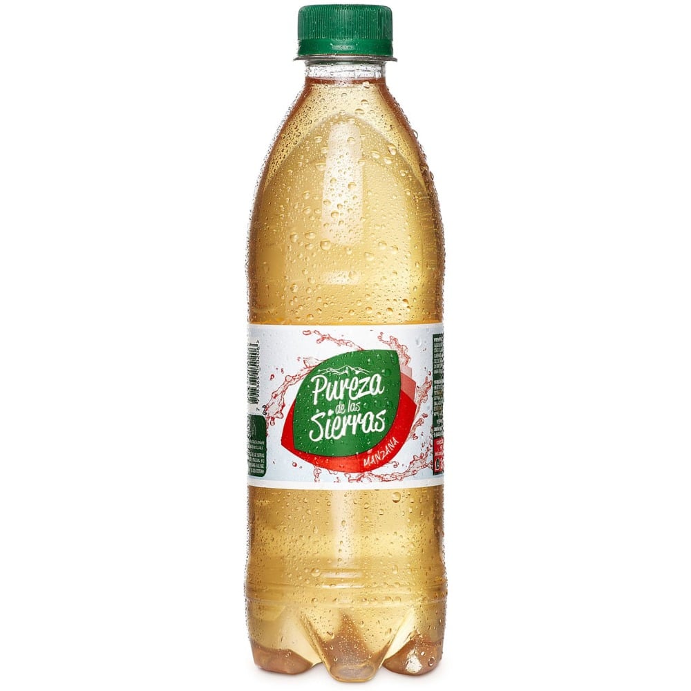 Agua saborizada sin gas Pureza de las Sierras de manzana 500 cc.