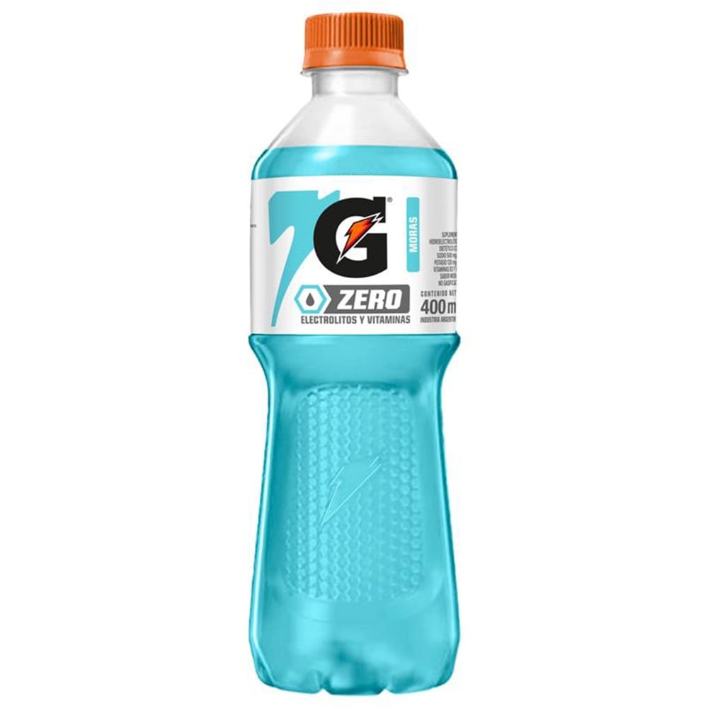 Bebida Isotónica Gatorade Zero Moras 400 Ml