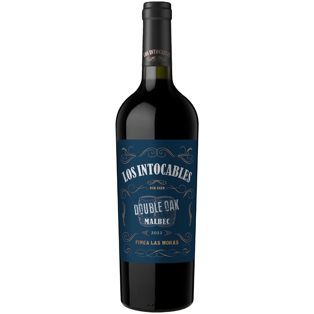 Vino tinto Malbec Los Intocables Double Oak 750 ml