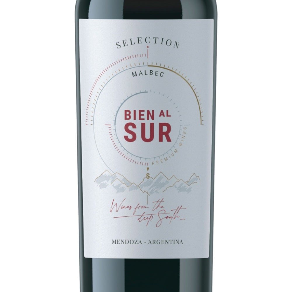 Vino tinto malbec selection Bien al Sur 750 ml