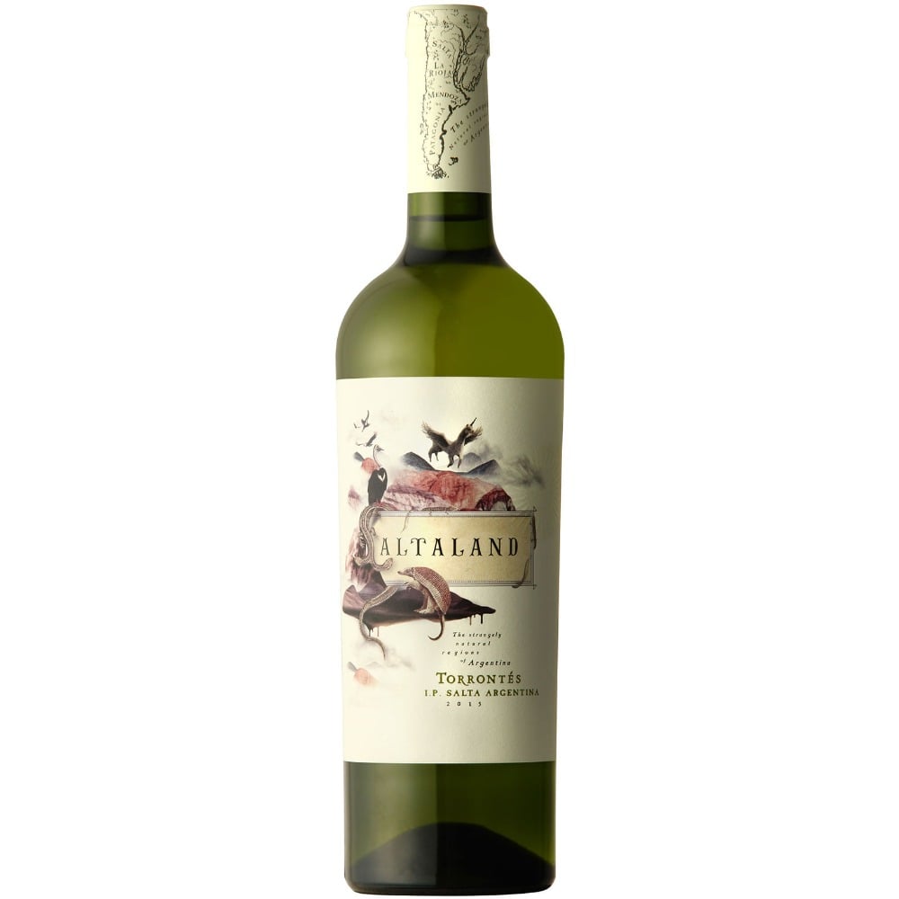 Vino blanco Torrontés Altaland e botella 750 ml