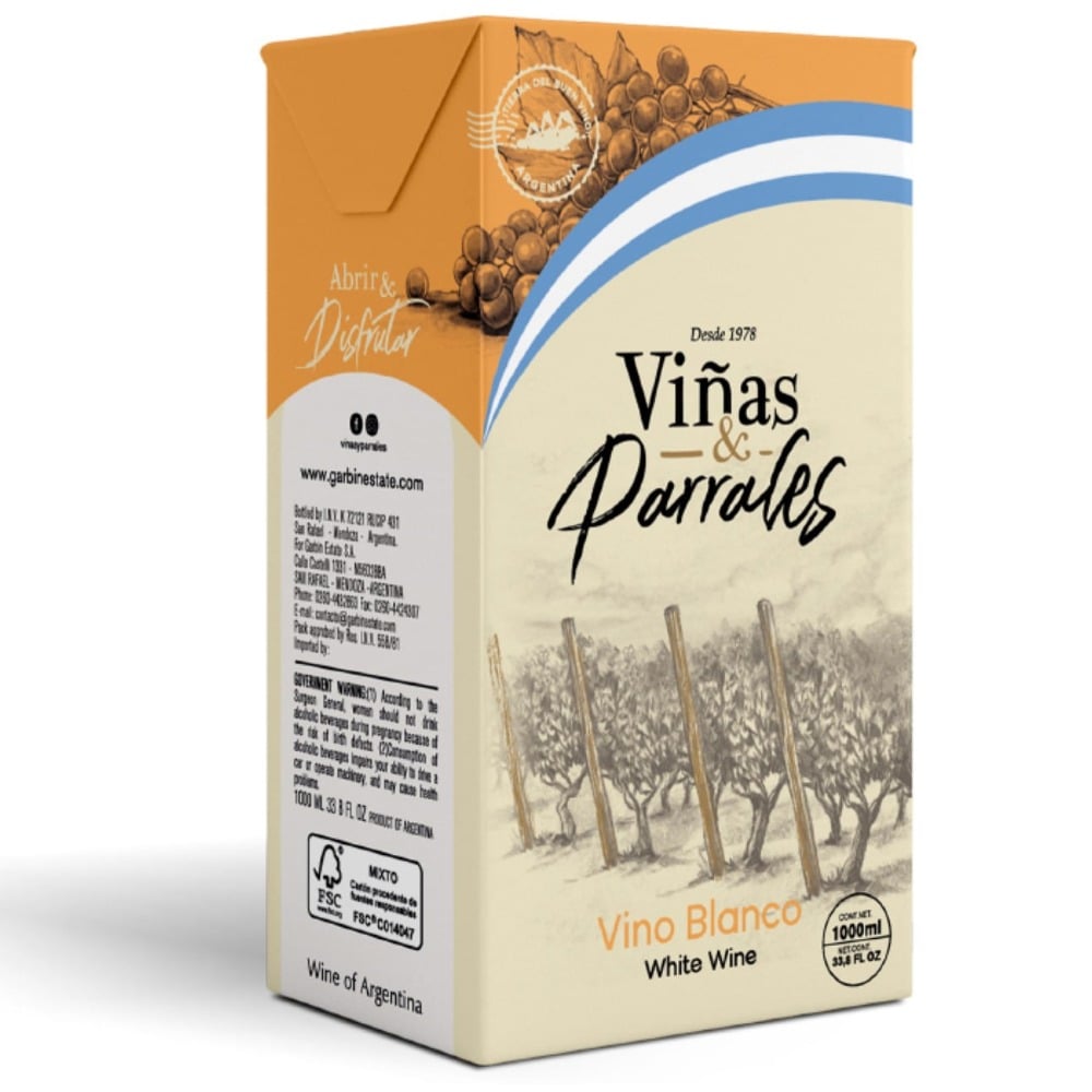 Vino Blanco Dulce Viñas&Parrales 1 Lt.