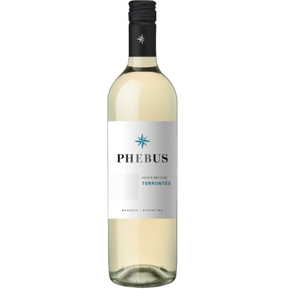 Vino blanco Torrontés Phebus en botella 750 ml