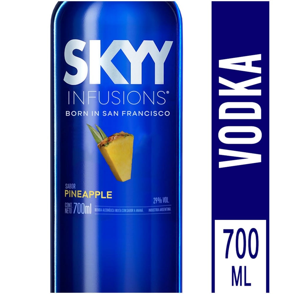 Vodka Skyy Infusions Pineapple 700 Ml