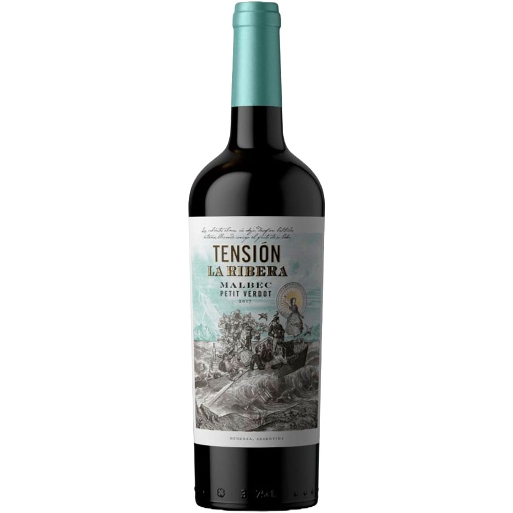 Vino tinto Malbec Tensión La Ribera 750 ml