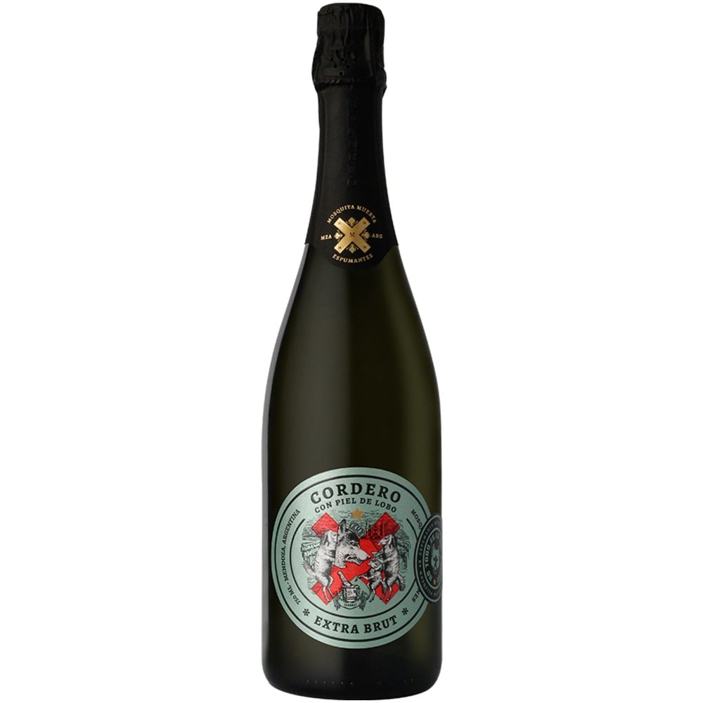 Espumante extra brut Cordero con piel de Lobo 750 cc