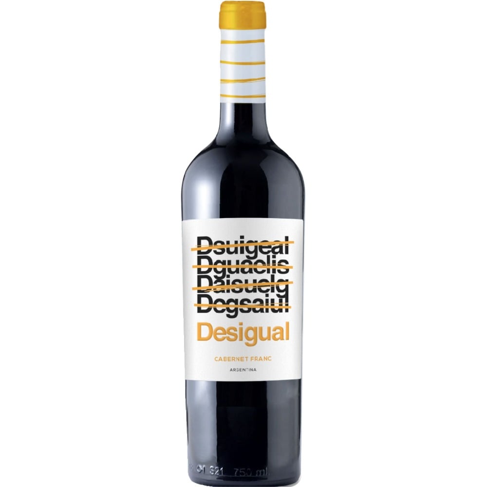 Vino tinto Cabernet Franc Desigual 750 ml