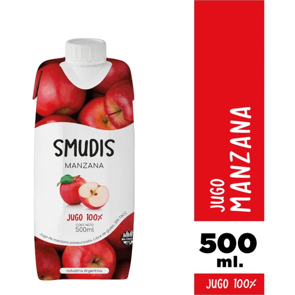 Jugo Smudis De Manzana 500 Ml