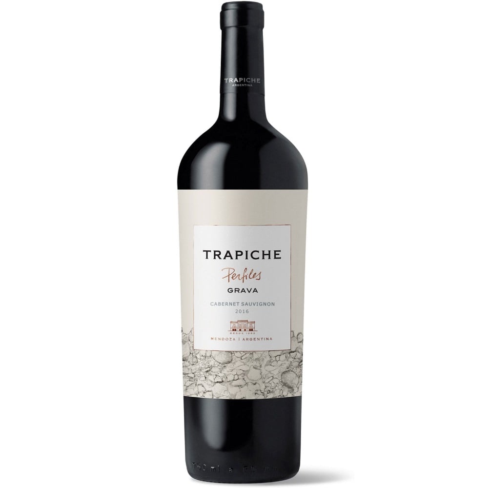 Vino tinto Cabernet Sauvignon Grava Perfiles en botella 750 ml