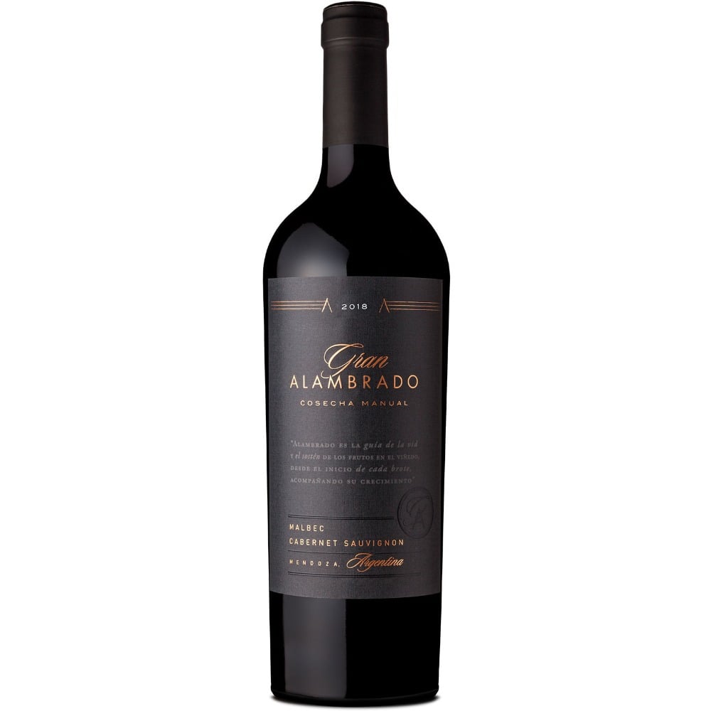 Vino tinto Malbec Sauvignon Gran Alambrado 750 ml